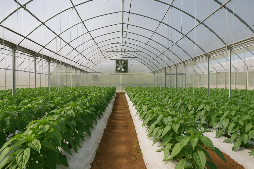 انواع سیستم تهویه گلخانه و اهمیت آن برای گیاهان
