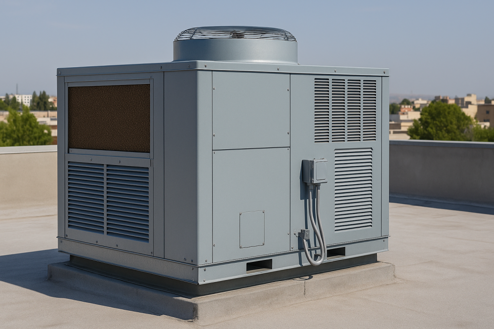 راهنمای کامل انتخاب زنت پشت بامی براساس اقلیم و ظرفیت.