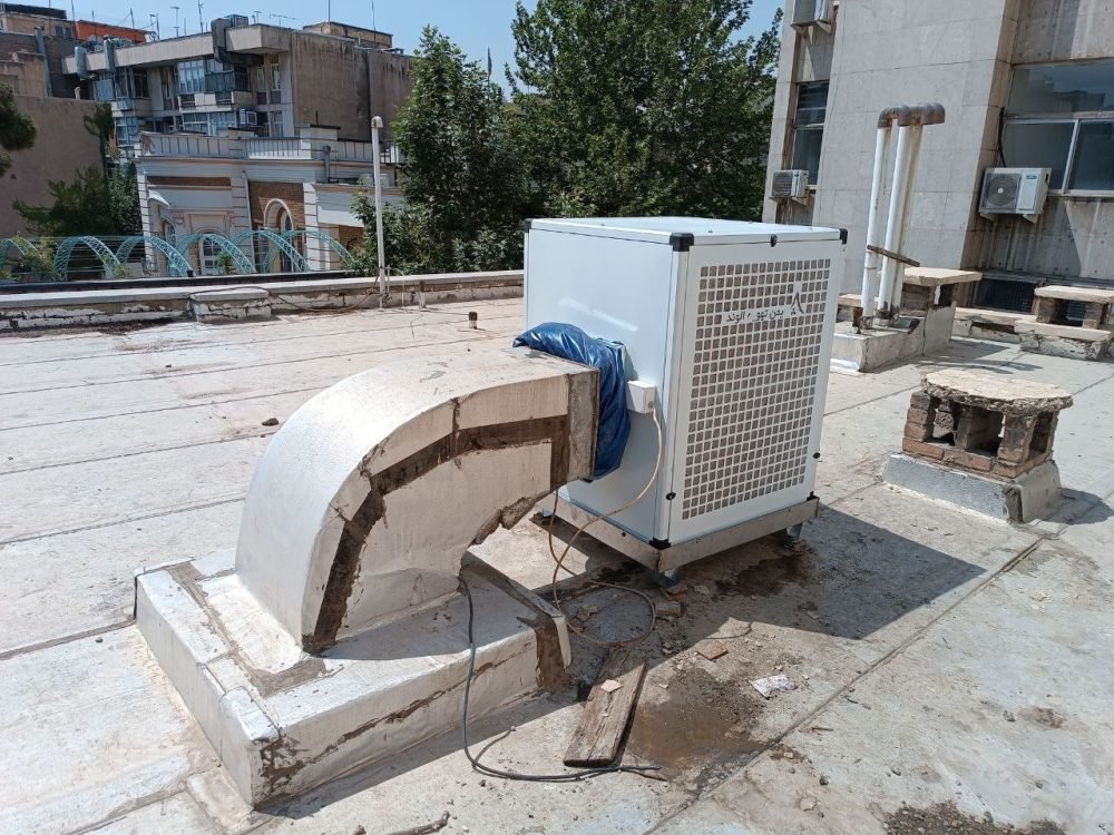 بهترین کولر آبی پشت بامی بدون تسمه و یاتاقان بازار